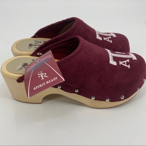 Spirit Ready Texas A&M clogs NWT! 6 - Picture 5 of 7